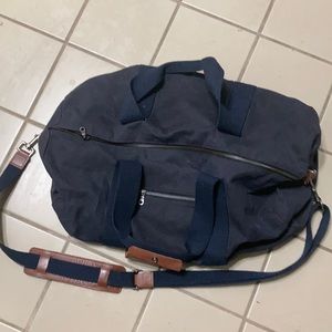 Canvas weekender bag